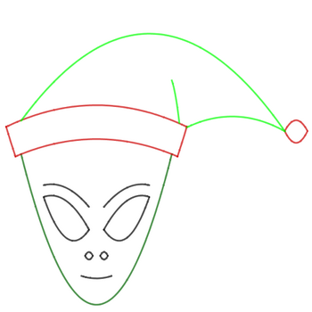 image constituée d'arcs de parabole